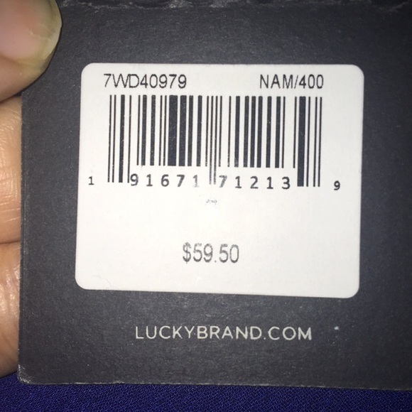NWT lucky brand blouse - Picture 3 of 3